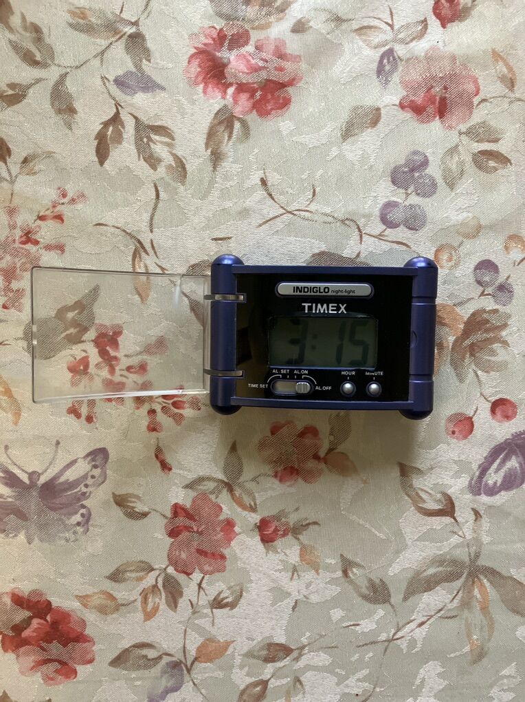 Timex Travel Indiglo Alarm Clock