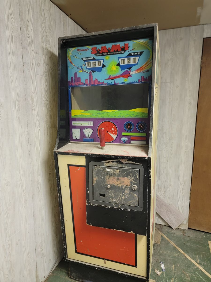 SAMI Midway Surface to Missle 1970 Arcade Game 