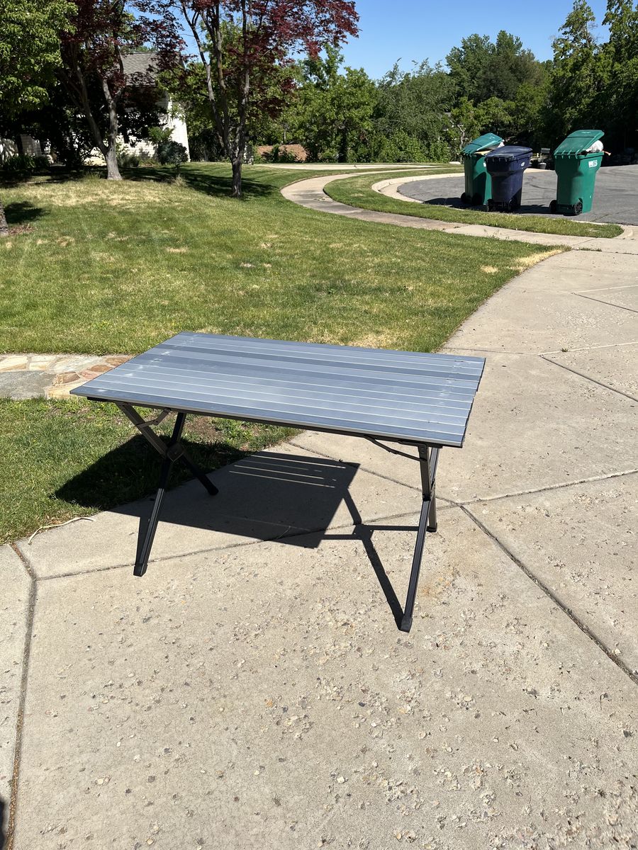 Wenzel Folding Aluminum Camp table