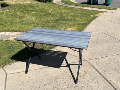 Wenzel Folding Aluminum Camp table