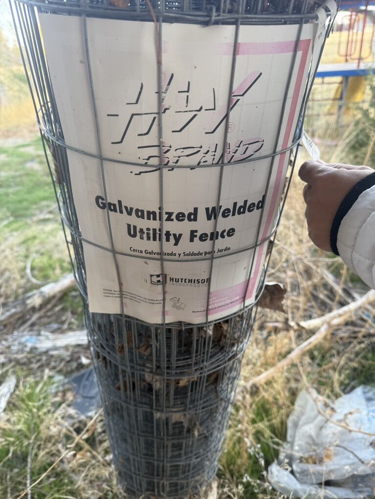 50ft Welded Wire Utility Fence