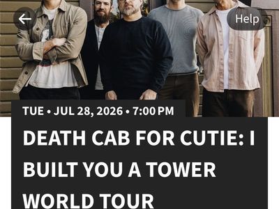 Death Cab for Cutie Sandy Amp July 28