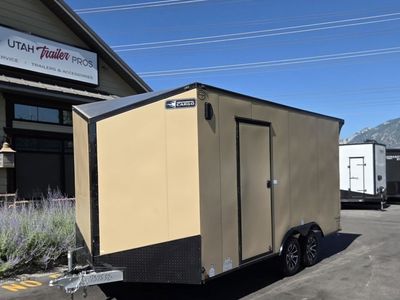 2027 Continental Cargo 8x16 / 8.5x16 UTV Premium Pkg Enclosed Cargo Trailer All Aluminum New