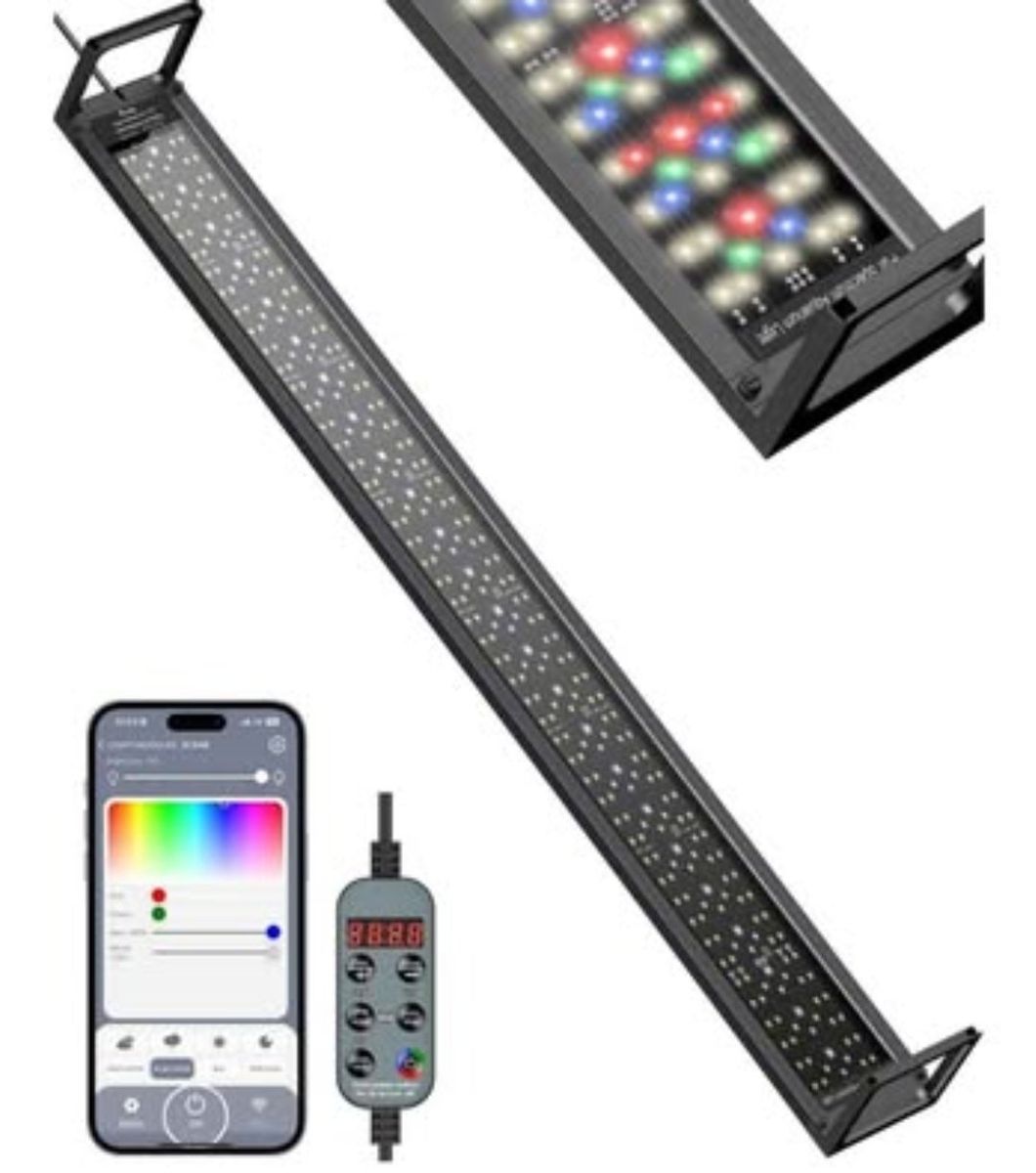 Aquarium Light for Plants, 42 W, for 48"-54" Tanks