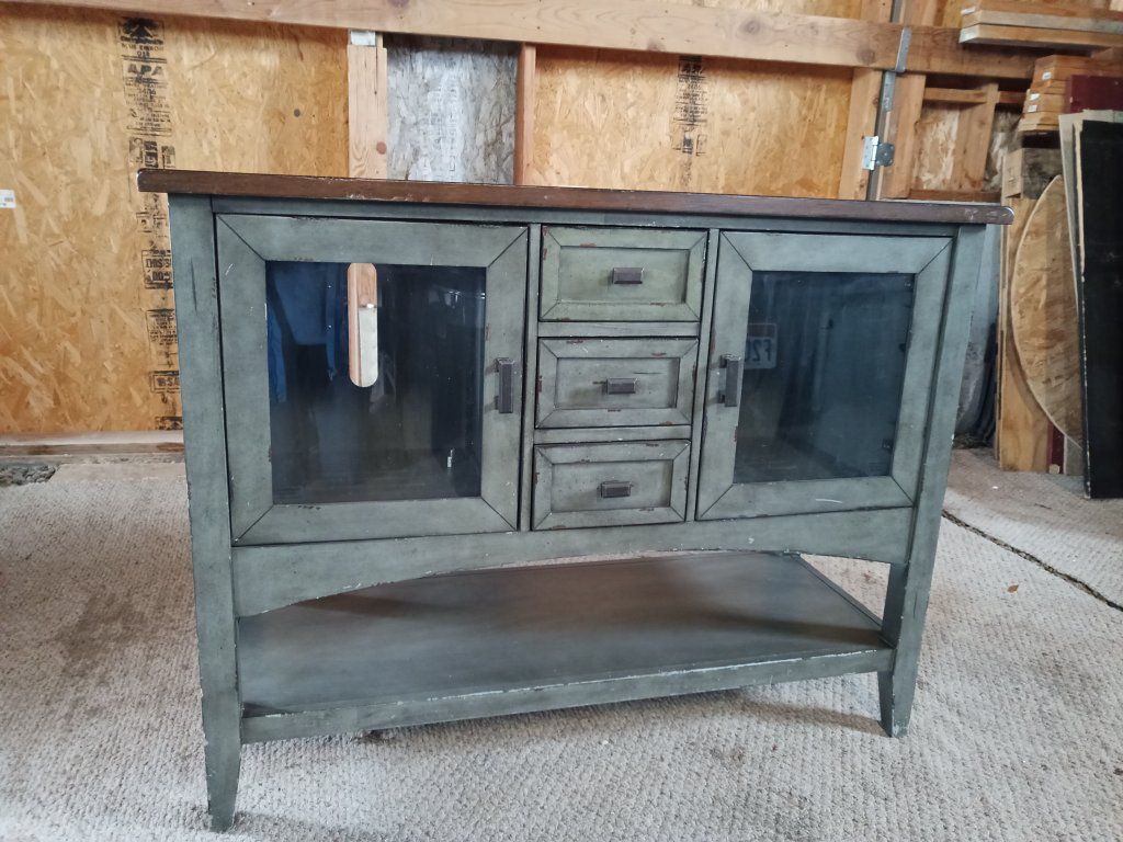 Rustic Accent Cabinet