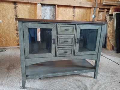 Rustic Accent Cabinet