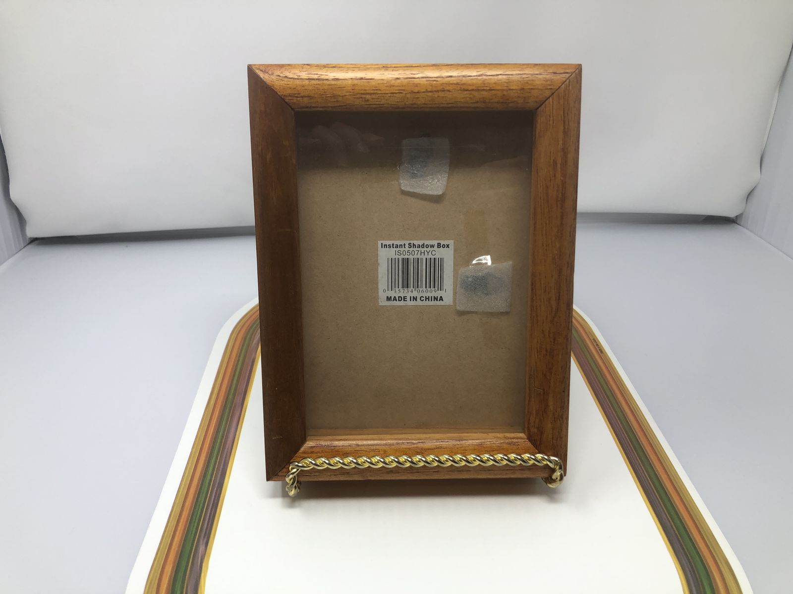Vintage-Style Wood Shadow Box Frame – 6x8