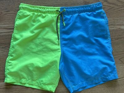 Surf Society Swimwear Trunks Shorts 6 Large