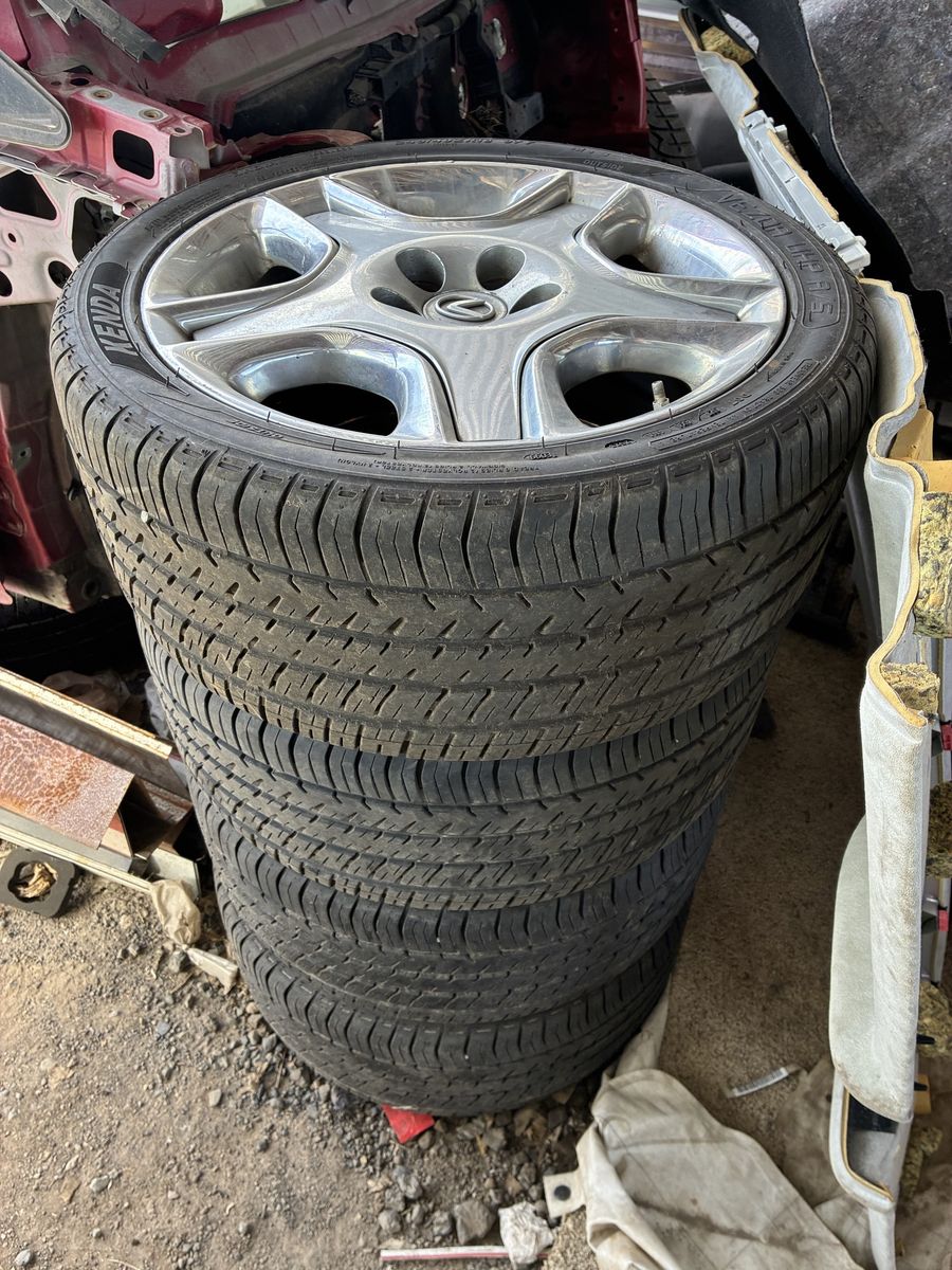 07 Lexus SC430 wheels and tires