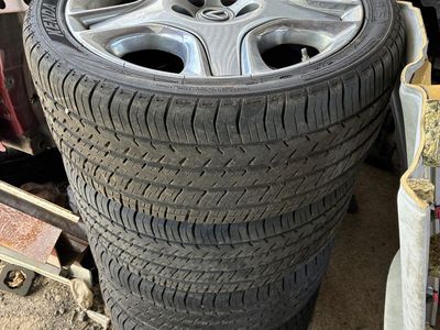 07 Lexus SC430 wheels and tires