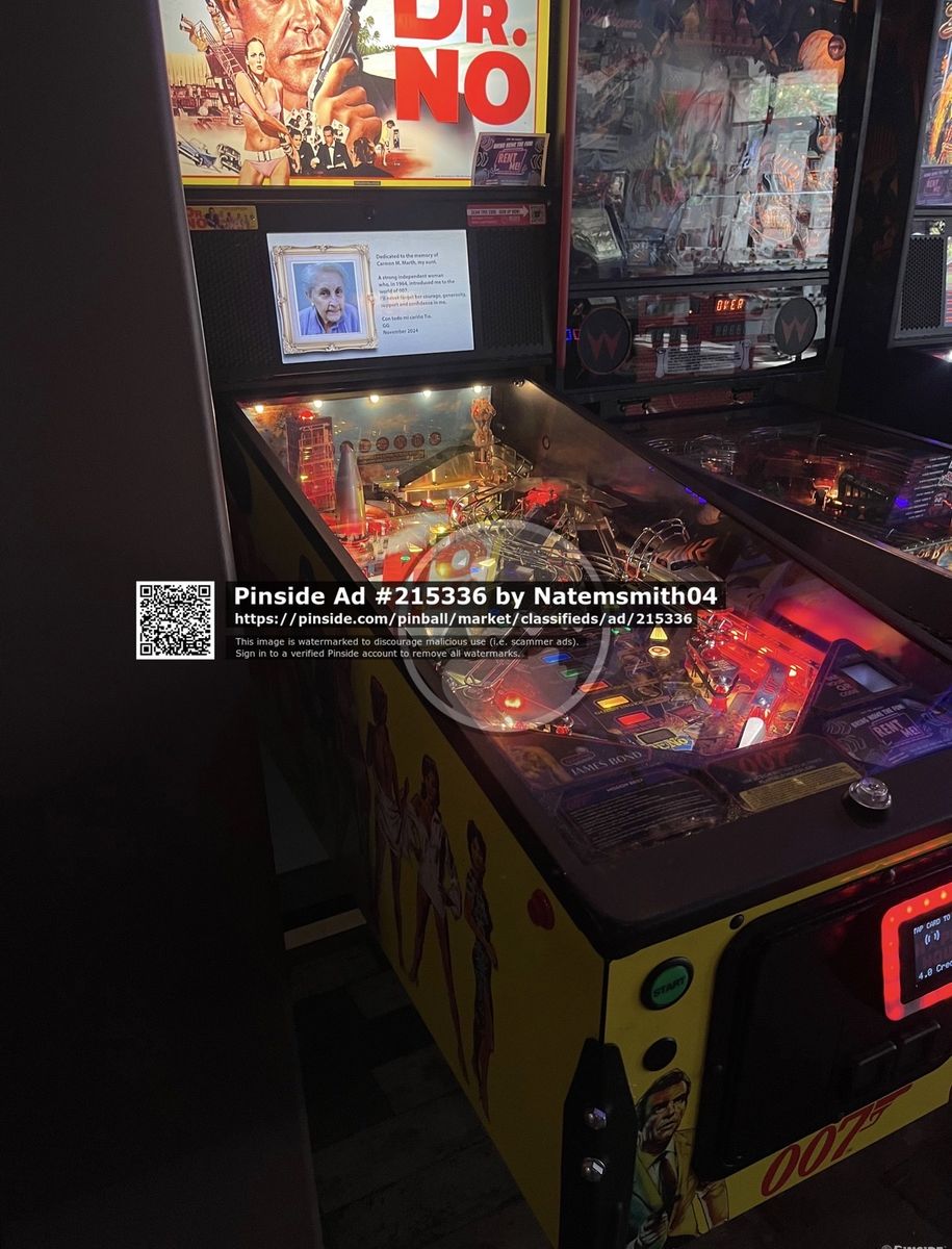 James Bond 007 (pro) Pinball Machine