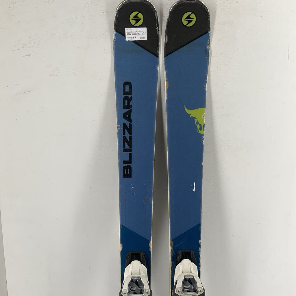 Blizzard Brahma SP w/ Marker Squire 10 Demo Bindings *Topsheet Damage*