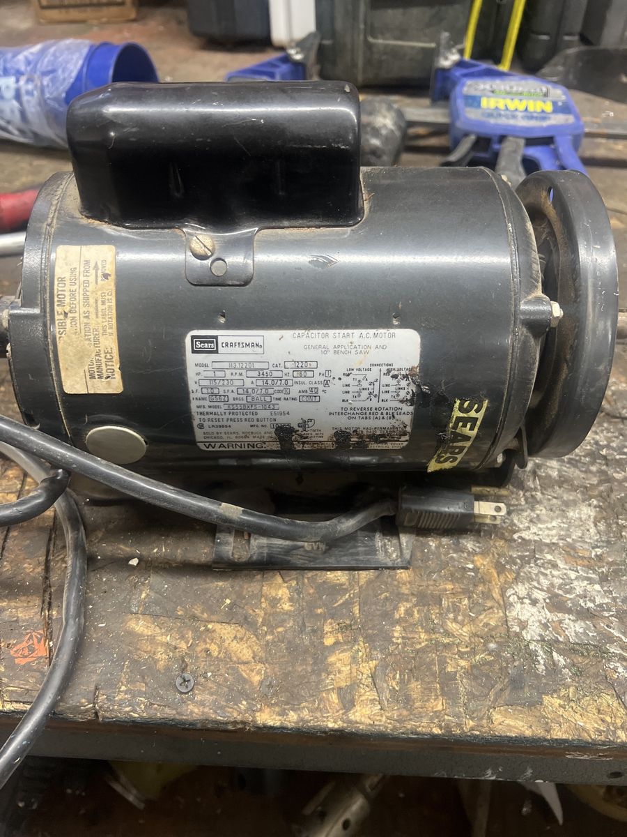 1 hp elect motor