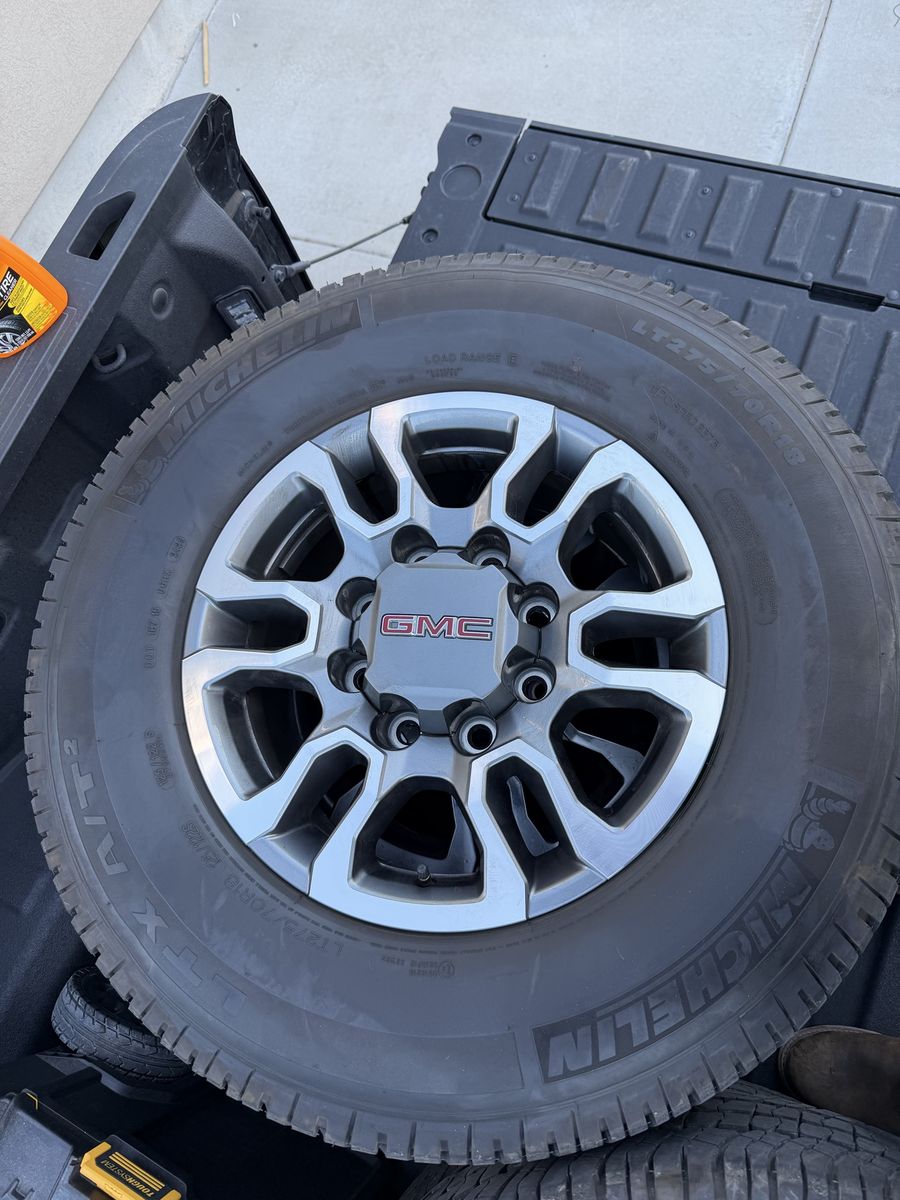 Stock GMC Wheels and tires