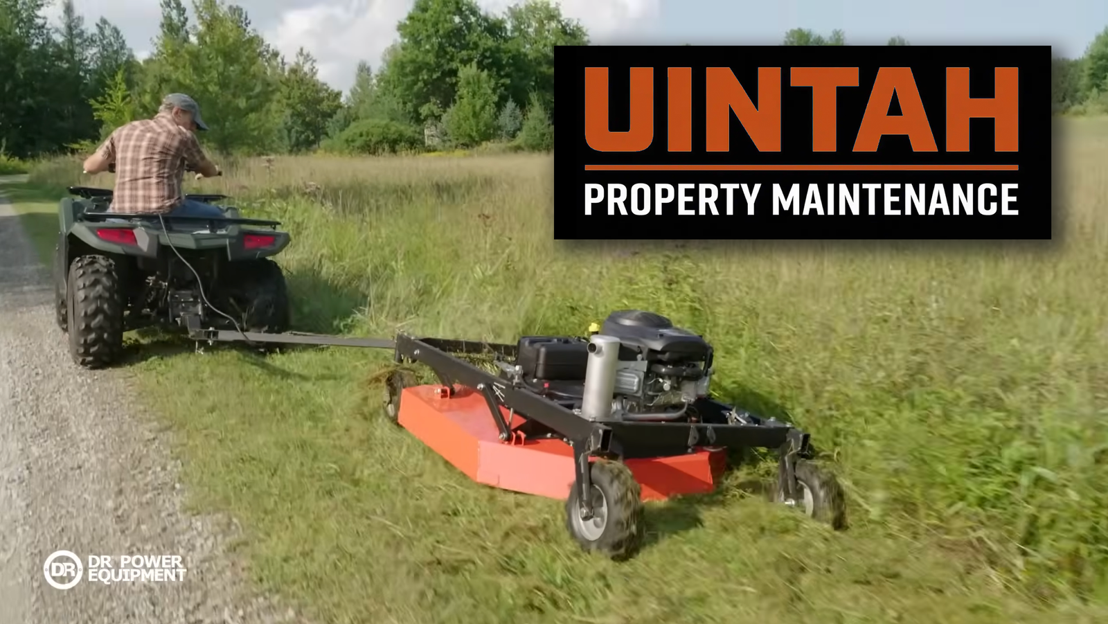 For Rent: Tow-Behind Field & Brush Mower