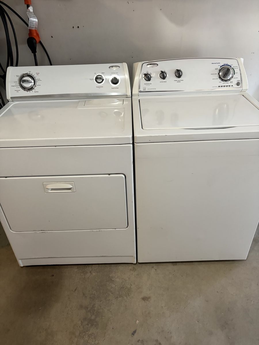Whirlpool Washer and Dryer
