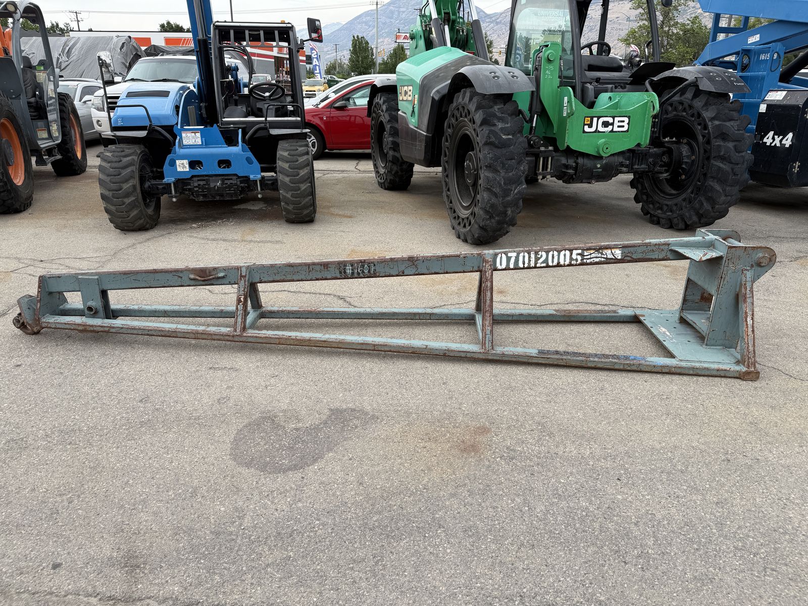Used Truss Boom Jib 12' Gehl Telehandler Forklift Fork Lift
