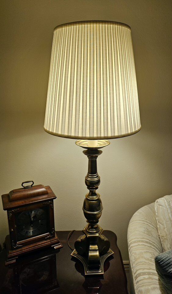 Stiffel Brass Tablelamp 42"