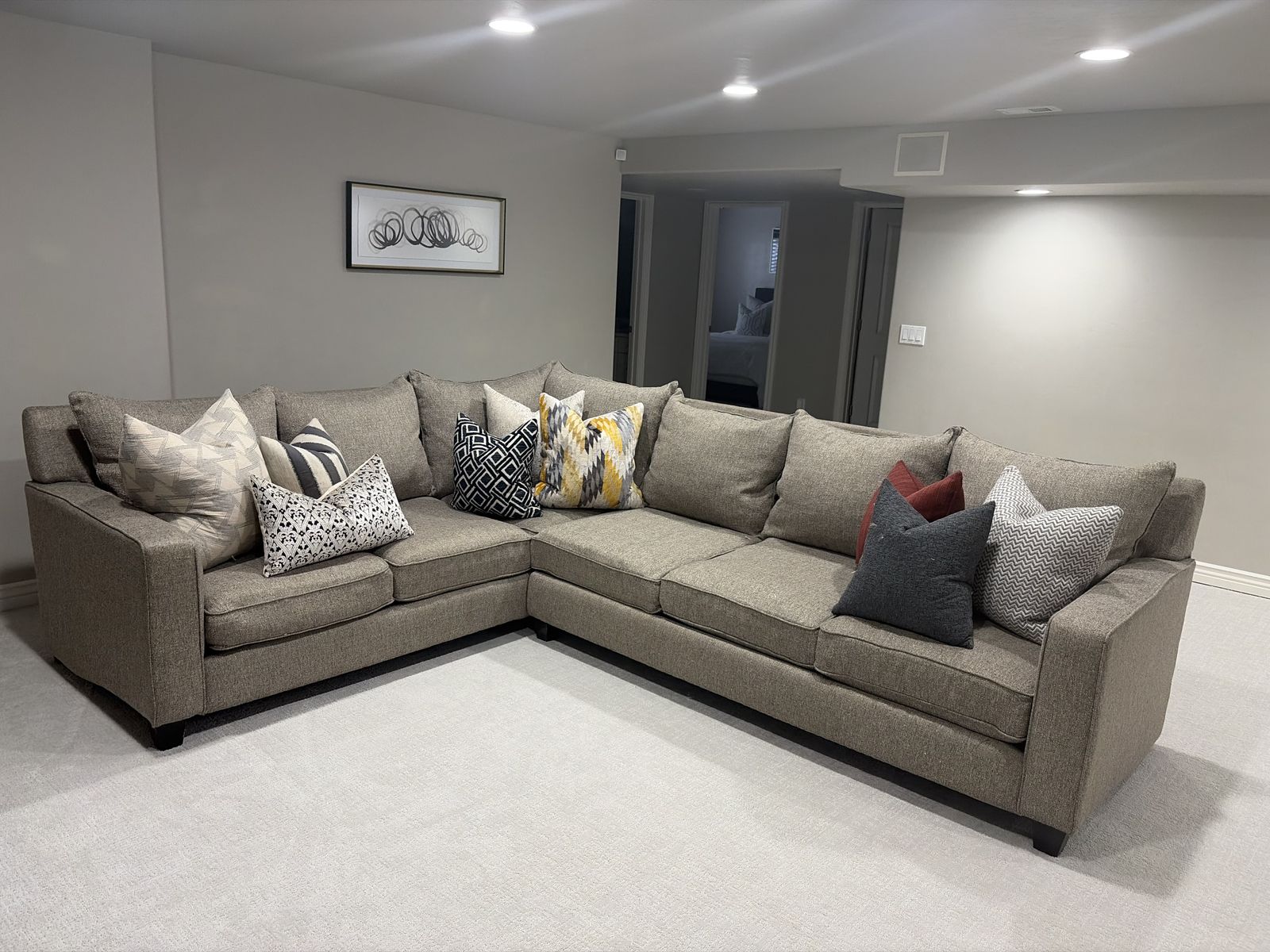 Custom Sectional Couch