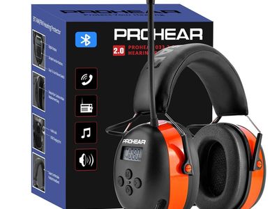 Headphones Bluetooth Hearing Protection AM FM Radio