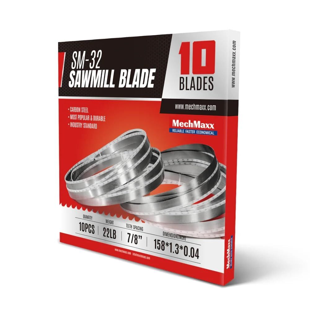 MechMaxx sm-32 sawmill blades 10 pack
