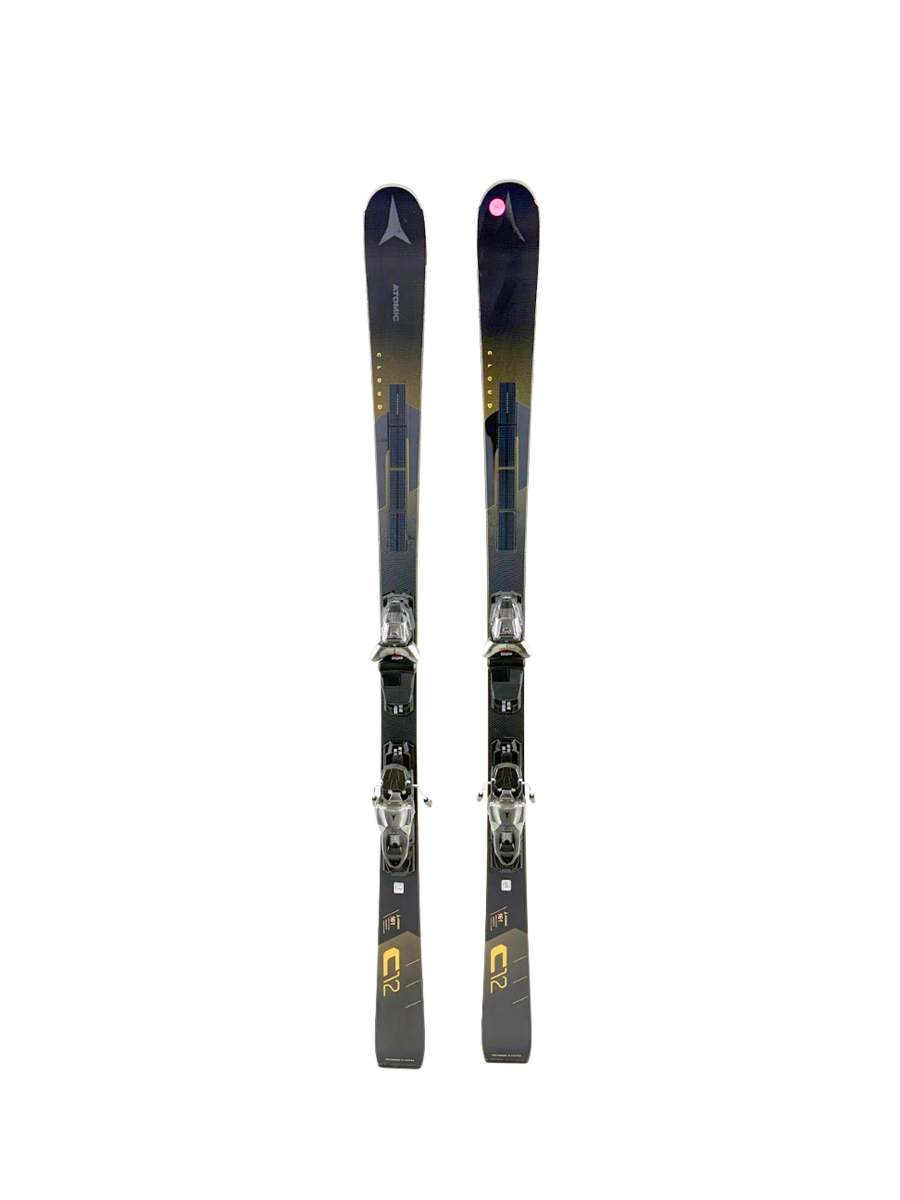 New Atomic Cloud C12 Skis – 161 cm with Atomic M10 GW Demo Bindings
