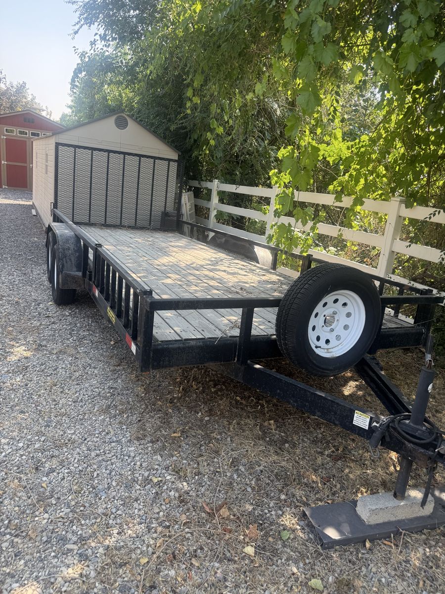 Big Bubba Utility Trailer, Dual Axle