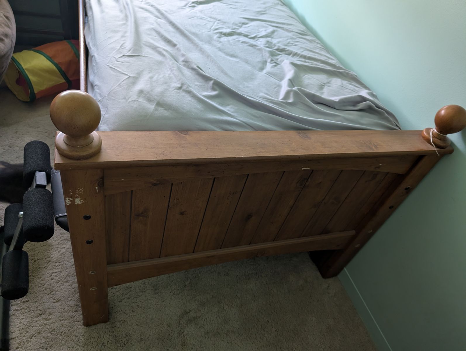 ashley twin bead with mattress