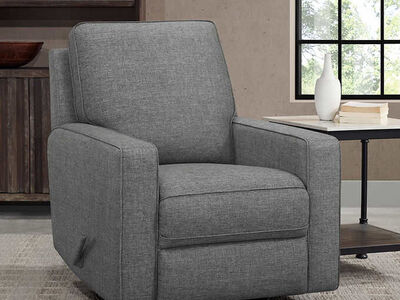 Maine Fabric Swivel Glider Recliner 1518045 #90214