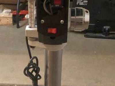 Dayton 13-Inch Bench Top Drill Press Head Unit Assembly Model 54ZW27 1/2 HP - Missing Parts