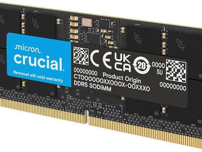 SODIMM DDR5 5600MHz/5200MHz/4800MHz RAM 48GB (1 x 48GB) Crucial CL40 1.1V 262-pin Laptop Memory