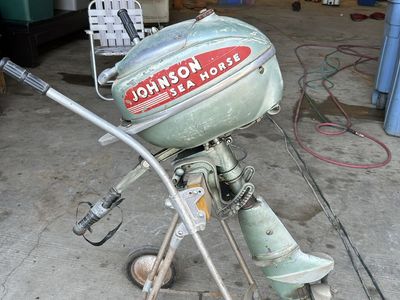 1940’s Johnson Sea Horse outboard motor