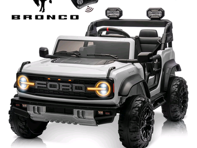 Ford Bronco Ride-On Car Kids Electric Vehicle with Remote Control