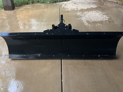 Denali 60" UTV Snow Plow Kit with Push Tube and 2 inch Receiver Adaptor