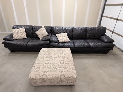 Genuine Leather Couch Set