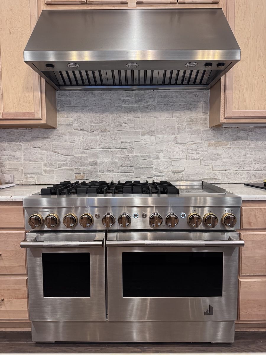 JennAir RISE™ 48" DUAL-FUEL PROFESSIONAL RANGE “Used like New”
