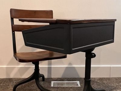 1940s American Seating Co children’s desk