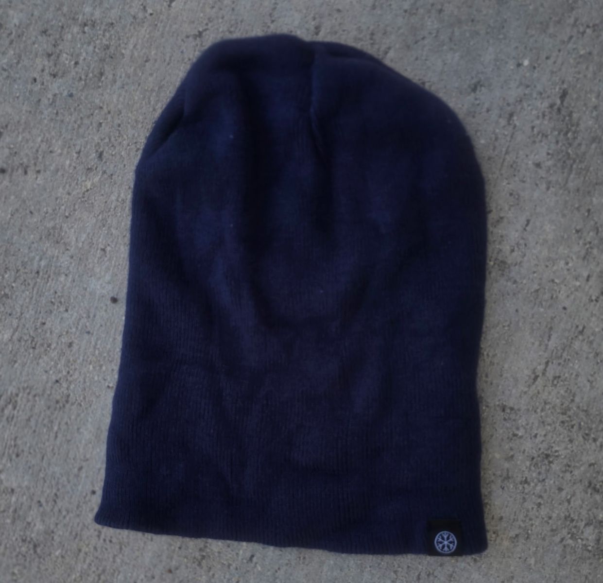 Men's Knit Beanie Hat Lot – Set of 2 Winter Skull Caps Black & Navy Blue