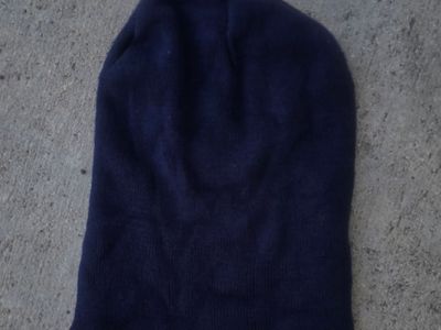 Men's Knit Beanie Hat Lot – Set of 2 Winter Skull Caps Black & Navy Blue
