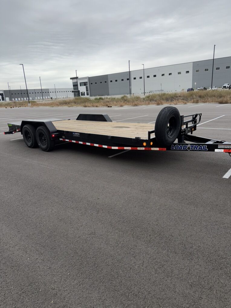 Equipment/car Hauler rental With Mega Ramps