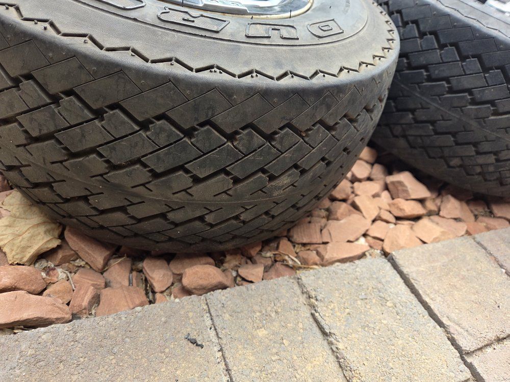 golf cart wheels set