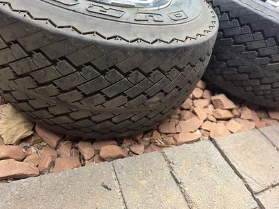 golf cart wheels set
