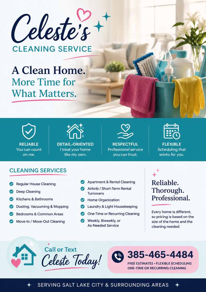 Maid Service - House Cleaning Service