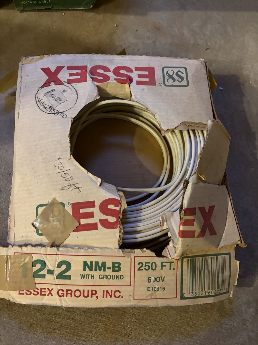 Essex 12-2 NM-B Non-Metallic Sheathed Cable With Ground