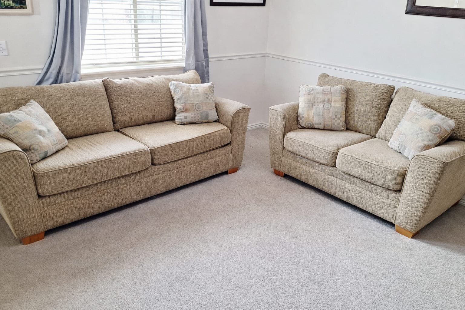 Living Room Sofa Set – 2 Pieces