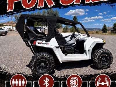 2010 Polaris RZR 4-Seater Utility Vehicle with Bluetooth Stereo and New Tires