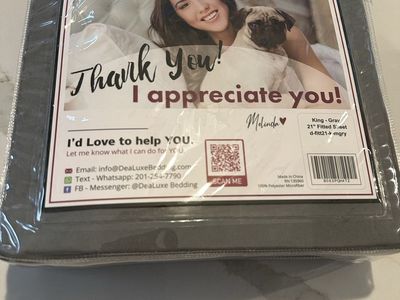 KING 21" FITTED SHEET