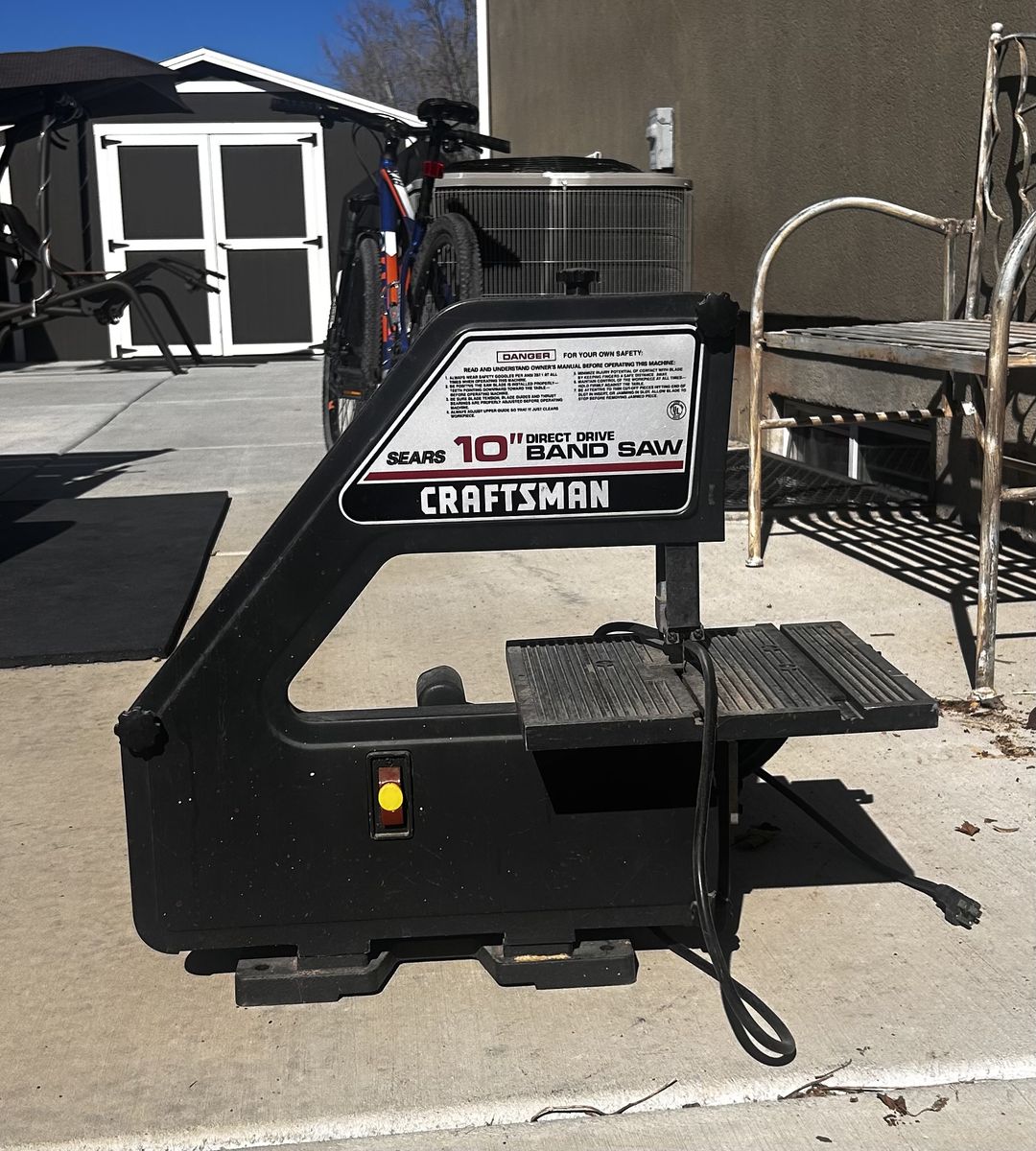 Craftsman 10" Band Saw