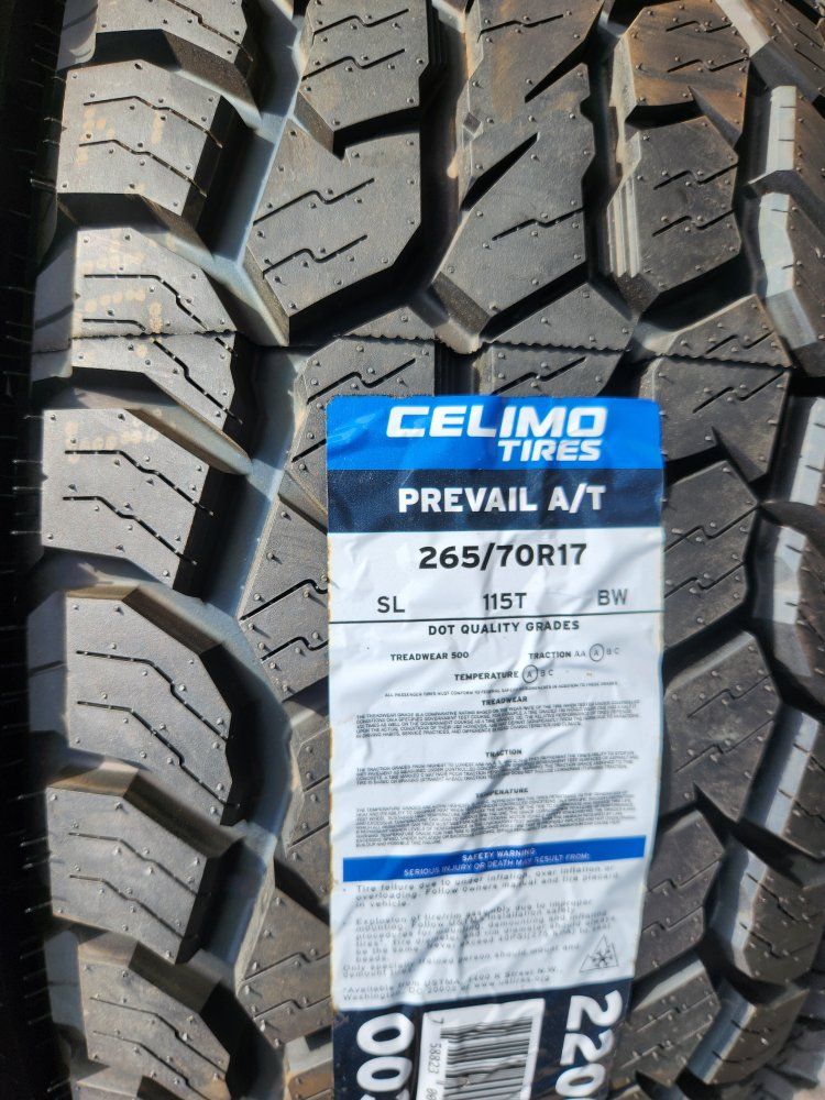 265/70r17 celimo prevail at 