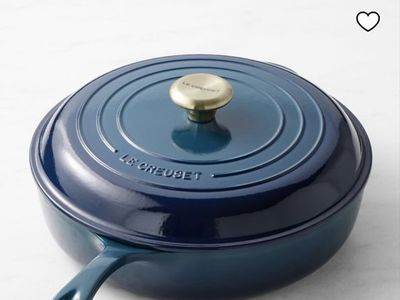 Le Creuset Signature Enameled Cast Iron Deep Sauté Pan 4.25 Qt
